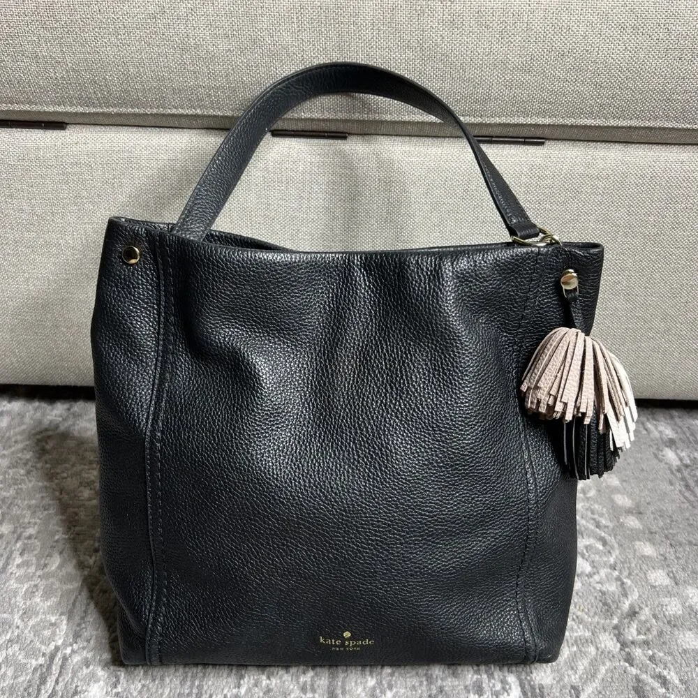 Kate Spade Palmer Drive Danika Women's Tote/Purse Pebbled Leather in Black